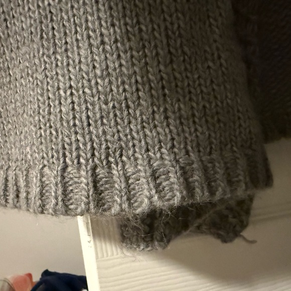 J Jill Women’s Alpaca Knit Cardigan, Gray, Large - Picture 7 of 7